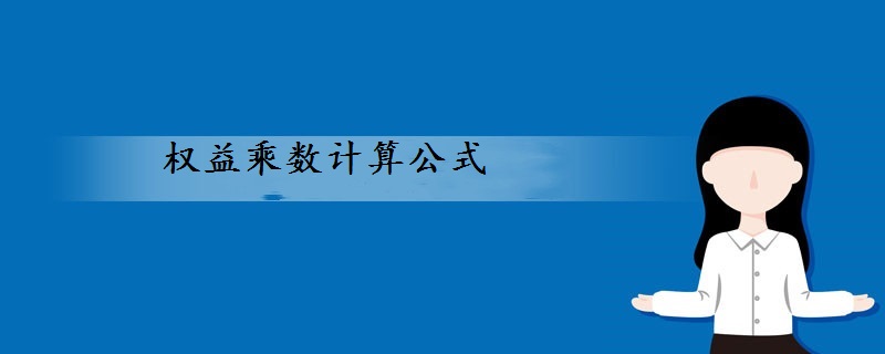 权益乘数计算公式